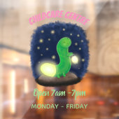 Niedliche Cartoon-Abbildung Fensteraufkleber (Blatt 2)