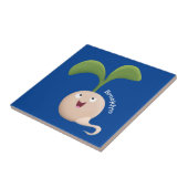 Niedliche Cartoon-Abbildung Fliese (Seite)