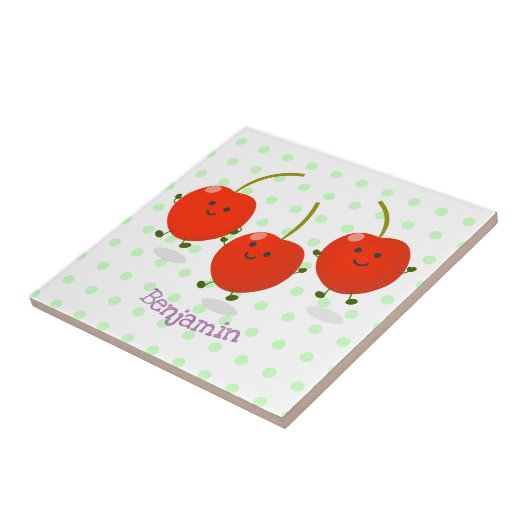 Niedliche Cartoon-Abbildung Fliese (Seite)