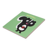 Niedliche Cartoon-Abbildung Fliese (Seite)