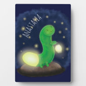 Niedliche Cartoon-Abbildung Fotoplatte (Vorderseite)