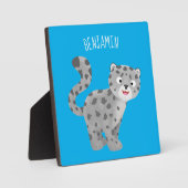 Niedliche Cartoon-Abbildung Fotoplatte (Vorderseite)