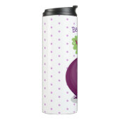 Niedliche Cartoon-Abbildung für glückliche Rübenwu Thermosbecher (Nach links gedreht)