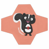 Niedliche Cartoon-Abbildung Fußball (Flach)