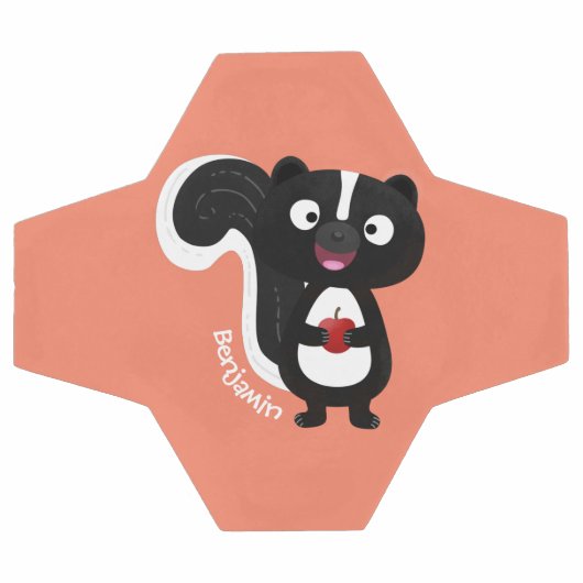 Niedliche Cartoon-Abbildung Fußball (Flach)