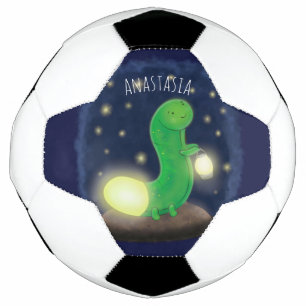 Niedliche Cartoon-Abbildung Fußball