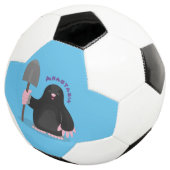 Niedliche Cartoon-Abbildung Fußball (Dreiviertel)