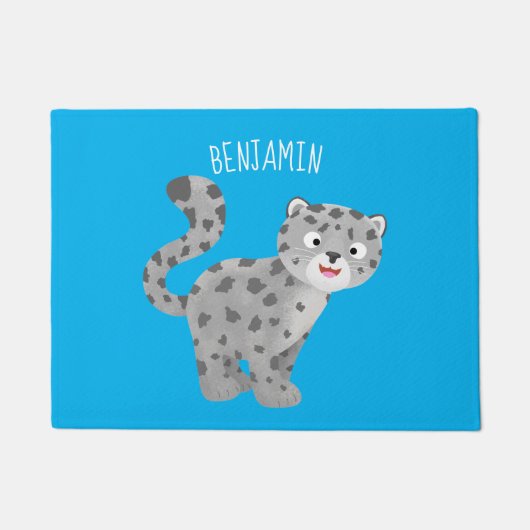 Niedliche Cartoon-Abbildung Fußmatte (Vorderseite)