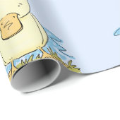 Niedliche Cartoon-Abbildung Geschenkpapier (Rolleneckpunkt)