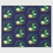 Niedliche Cartoon-Abbildung Geschenkpapier (Flach)