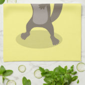 Niedliche Cartoon-Abbildung Geschirrtuch (Gefaltet)