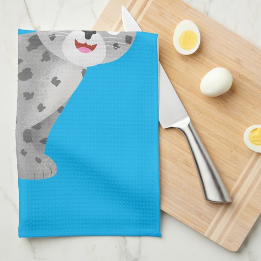 Niedliche Cartoon-Abbildung Geschirrtuch (Viertel Falte)