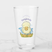 Niedliche Cartoon-Abbildung Glas (Vorderseite)
