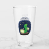 Niedliche Cartoon-Abbildung Glas (Rückseite)