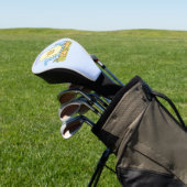 Niedliche Cartoon-Abbildung Golf Headcover (In SItu)