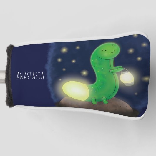 Niedliche Cartoon-Abbildung Golf Headcover (Vorderseite)