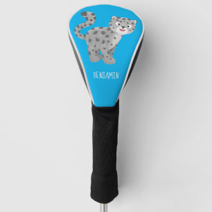 Niedliche Cartoon-Abbildung Golf Headcover