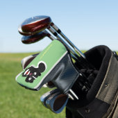 Niedliche Cartoon-Abbildung Golf Headcover (In Situ)