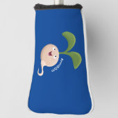 Niedliche Cartoon-Abbildung Golf Headcover (Rotieren 90)