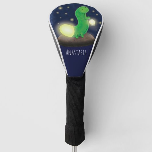 Niedliche Cartoon-Abbildung Golf Headcover (Vorderseite)