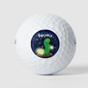 Niedliche Cartoon-Abbildung Golfball