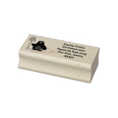 Niedliche Cartoon-Abbildung Gummistempel (Stempel)