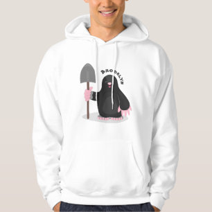Niedliche Cartoon-Abbildung Hoodie