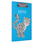 Niedliche Cartoon-Abbildung Klemmbrett (Rechts)