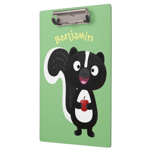 Niedliche Cartoon-Abbildung Klemmbrett (Links)