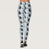 Niedliche Cartoon-Abbildung Leggings (Rückseite)
