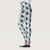 Niedliche Cartoon-Abbildung Leggings (Links)