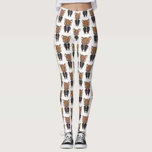 Niedliche Cartoon-Abbildung Leggings