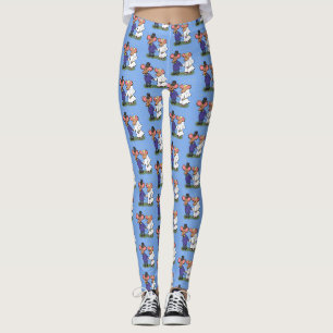 Niedliche Cartoon-Abbildung Leggings