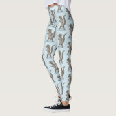 Niedliche Cartoon-Abbildung Leggings (Links)