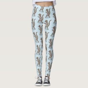 Niedliche Cartoon-Abbildung Leggings