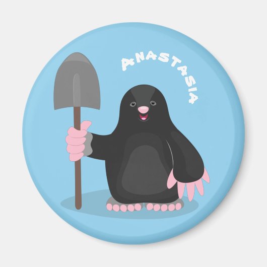 Niedliche Cartoon-Abbildung Magnet (Vorne)