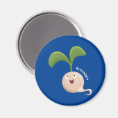 Niedliche Cartoon-Abbildung Magnet (Vorderseite/Rückseite)