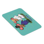 Niedliche Cartoon-Abbildung Magnet (Rechte Seite)