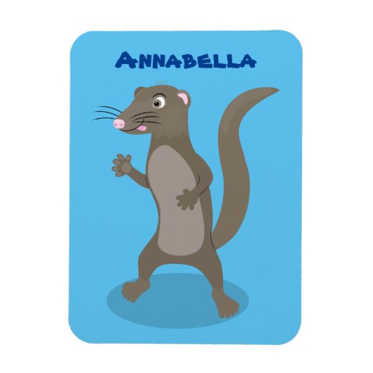 Niedliche Cartoon-Abbildung Magnet (Vertikal)