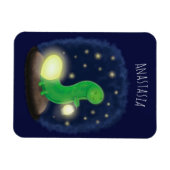 Niedliche Cartoon-Abbildung Magnet (Horizontal)