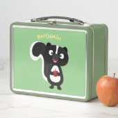 Niedliche Cartoon-Abbildung Metall Brotdose (Beispiel)