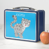 Niedliche Cartoon-Abbildung Metall Brotdose (Beispiel)