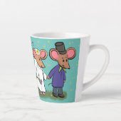 Niedliche Cartoon-Abbildung Milchtasse (Rechts)