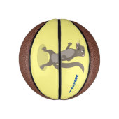 Niedliche Cartoon-Abbildung Mini Basketball (Vertikal)