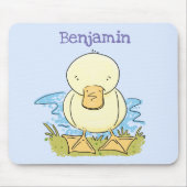 Niedliche Cartoon-Abbildung Mousepad (Vorne)