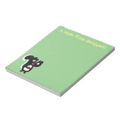 Niedliche Cartoon-Abbildung Notizblock (Rotiert)