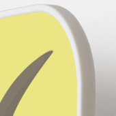 Niedliche Cartoon-Abbildung Pickleball Schläger (Linke Seite)