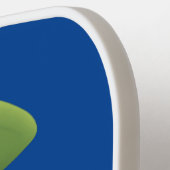 Niedliche Cartoon-Abbildung Pickleball Schläger (Linke Seite)