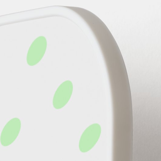 Niedliche Cartoon-Abbildung Pickleball Schläger (Linke Seite)