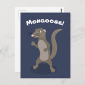 Niedliche Cartoon-Abbildung Postkarte (Vorne/Hinten)